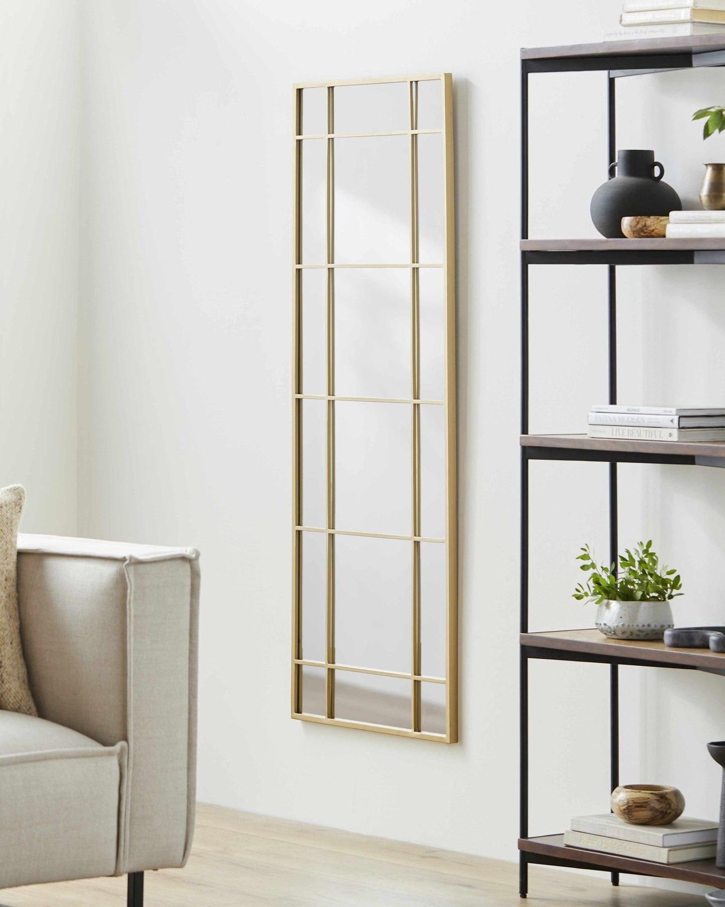 Cersosimo Round Gold Framed Mirror - Quahog Bay Bedding