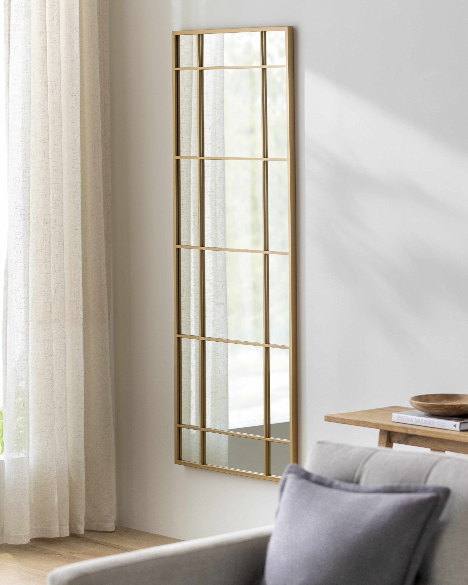 Cersosimo Round Gold Framed Mirror - Quahog Bay Bedding