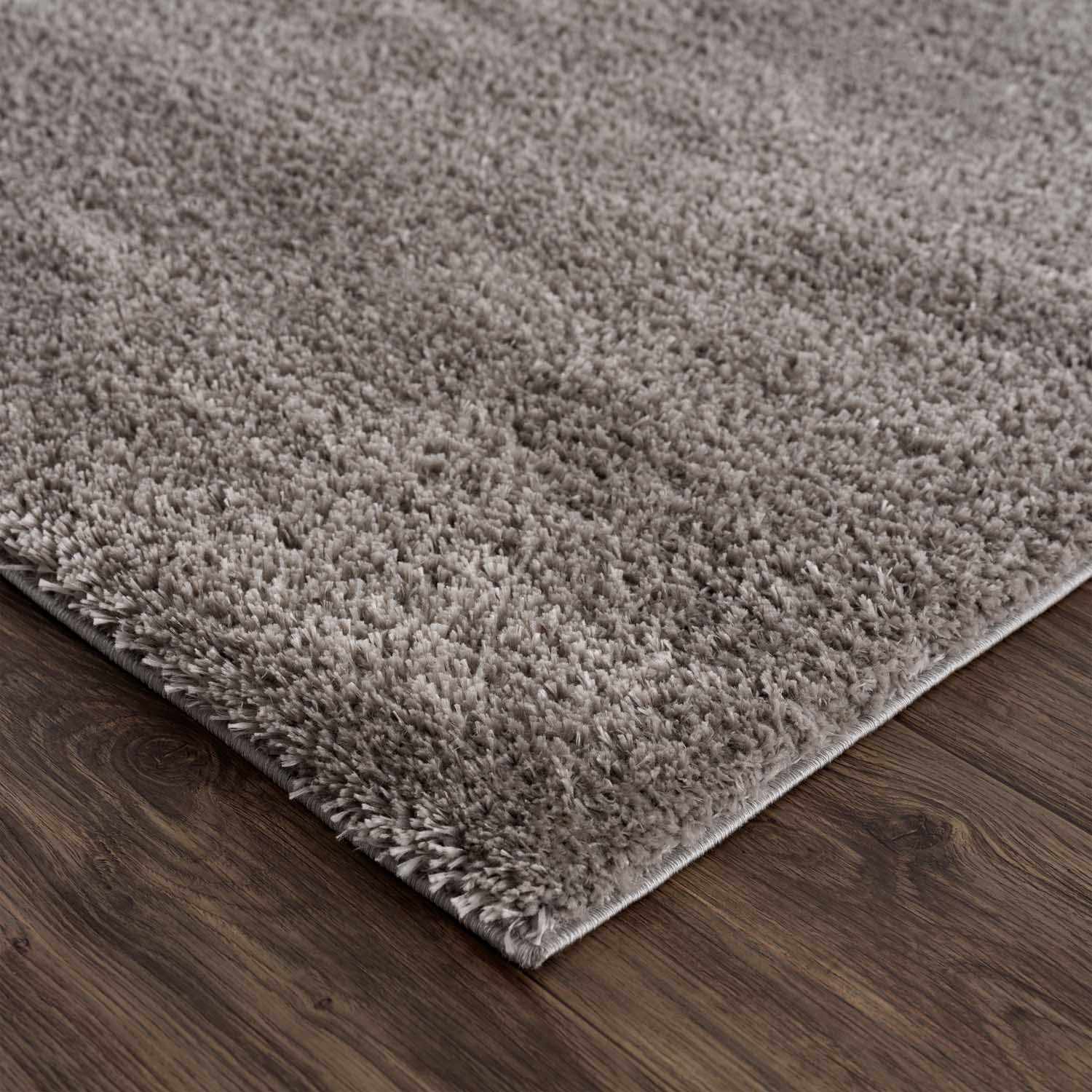 Charven Charcoal Subtle Wavy Abstract Modern Minimalist Polyester Machine Woven Area Rug - Quahog Bay Bedding