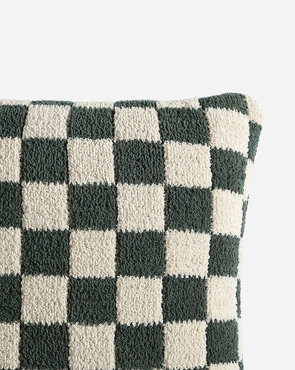 Checkerboard Throw Pillow - Quahog Bay Bedding