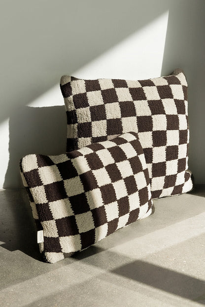 Checkerboard Throw Pillow - Quahog Bay Bedding