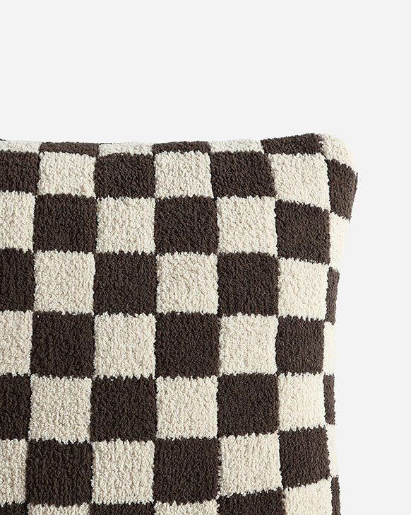Checkerboard Throw Pillow - Quahog Bay Bedding