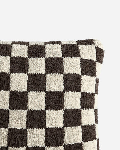 Checkerboard Throw Pillow - Quahog Bay Bedding