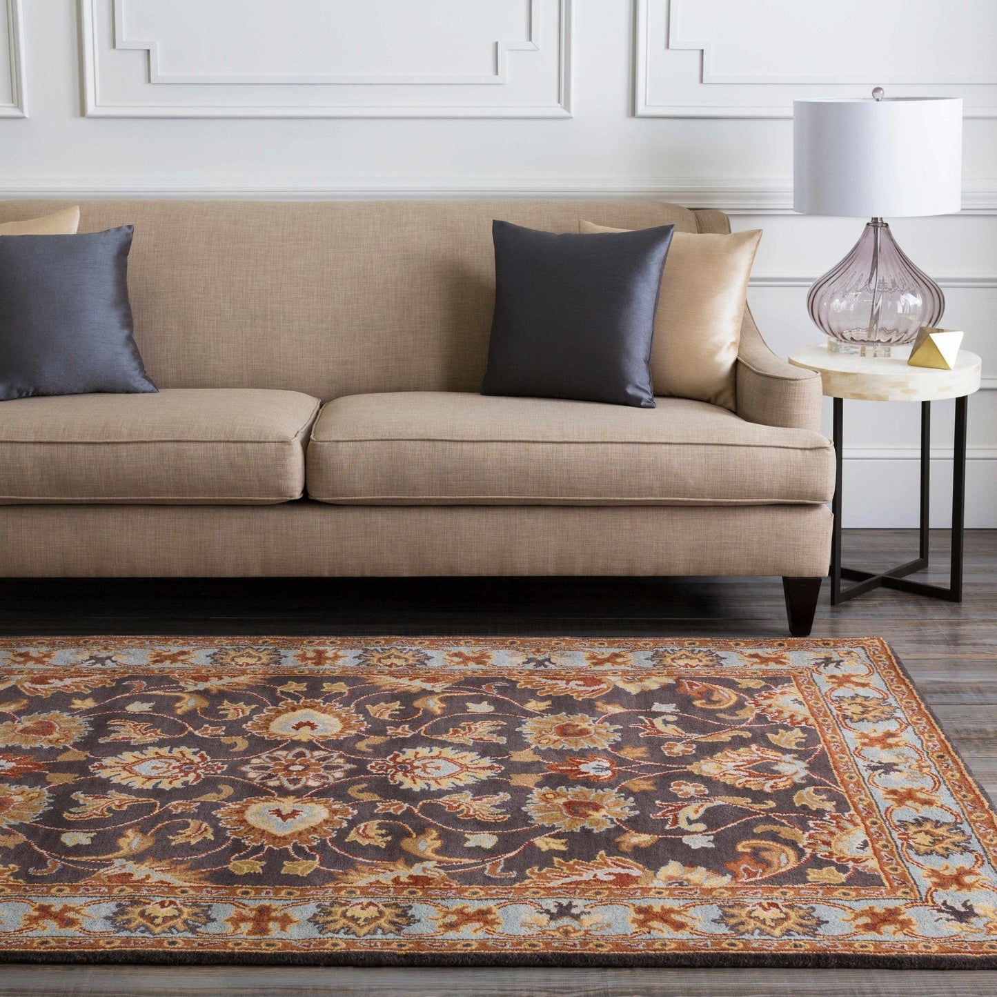 Cherryfield 1004 Hand Tufted Wool Rug - Quahog Bay Bedding