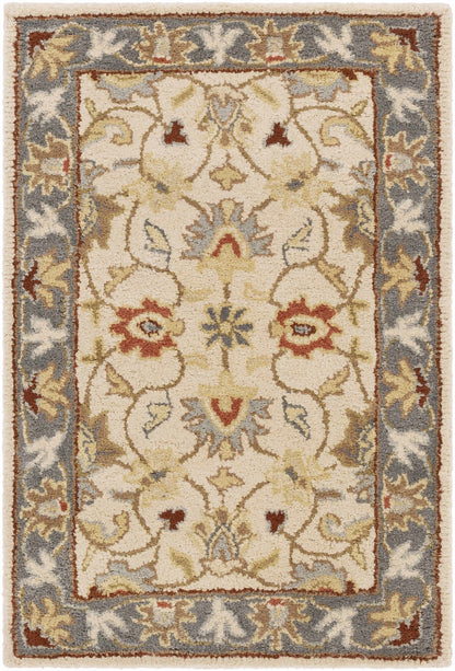 Cherryfield 1125 Yellow&Sage Wool Rug - Quahog Bay Bedding