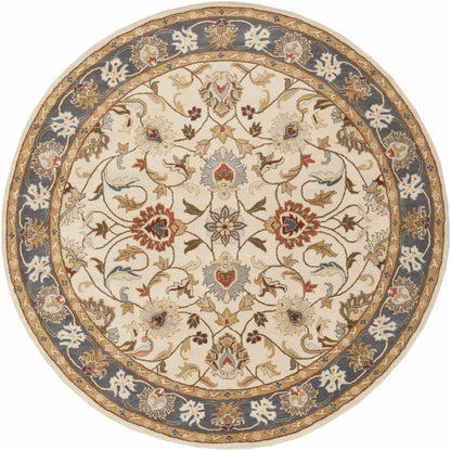 Cherryfield 1125 Yellow&Sage Wool Rug - Quahog Bay Bedding