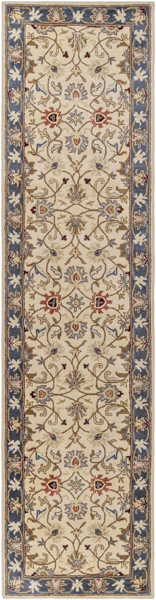 Cherryfield 1125 Yellow&Sage Wool Rug - Quahog Bay Bedding