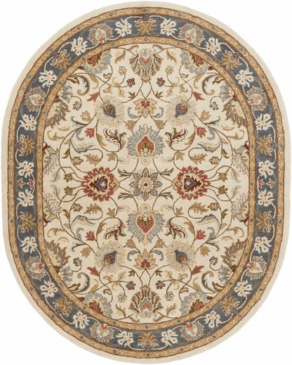 Cherryfield 1125 Yellow&Sage Wool Rug - Quahog Bay Bedding