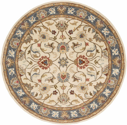 Cherryfield 1125 Yellow&Sage Wool Rug - Quahog Bay Bedding