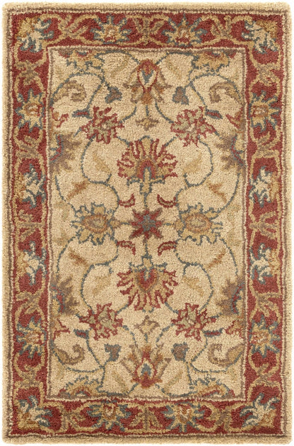 Cherryfield Hand Tufted Brown & Rust 1001 Wool Rug - Quahog Bay Bedding