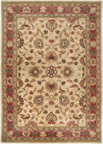 Cherryfield Hand Tufted Brown & Rust 1001 Wool Rug - Quahog Bay Bedding