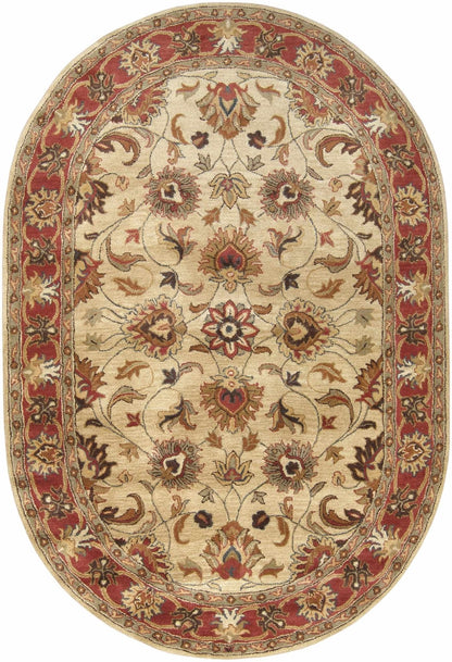 Cherryfield Hand Tufted Brown & Rust 1001 Wool Rug - Quahog Bay Bedding