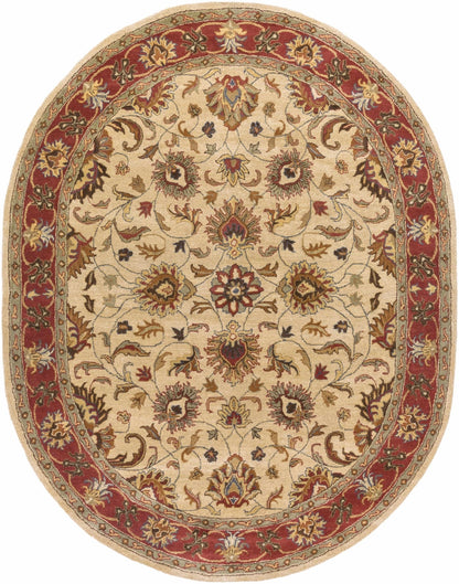 Cherryfield Hand Tufted Brown & Rust 1001 Wool Rug - Quahog Bay Bedding