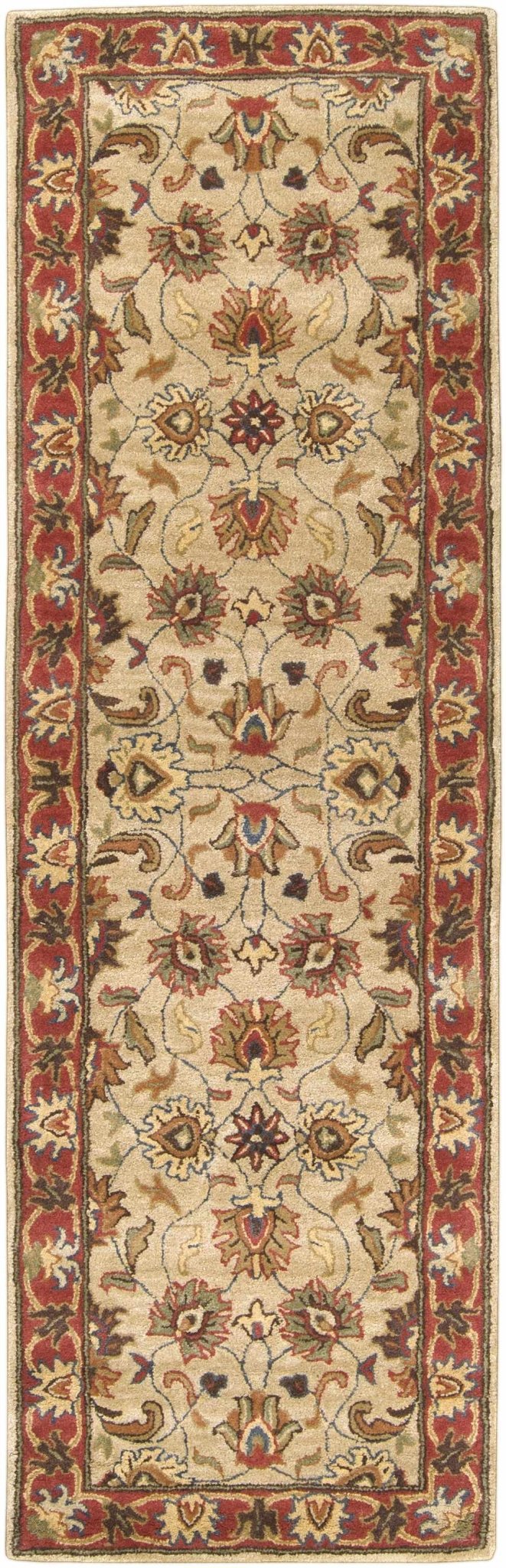 Cherryfield Hand Tufted Brown & Rust 1001 Wool Rug - Quahog Bay Bedding