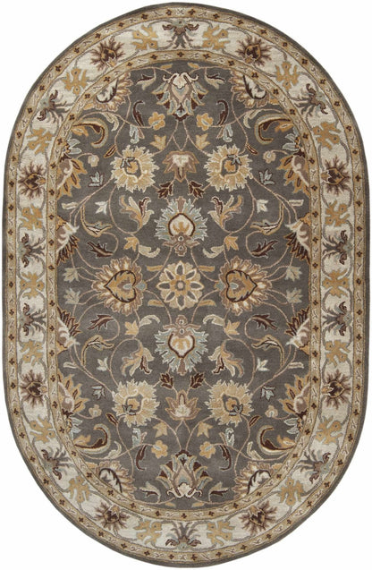 Cherryfield Hand Tufted Taupe Wool Rug - Quahog Bay Bedding