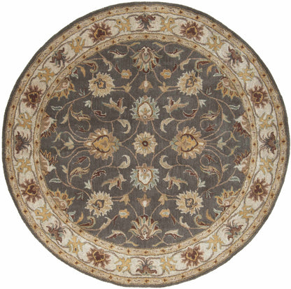 Cherryfield Hand Tufted Taupe Wool Rug - Quahog Bay Bedding