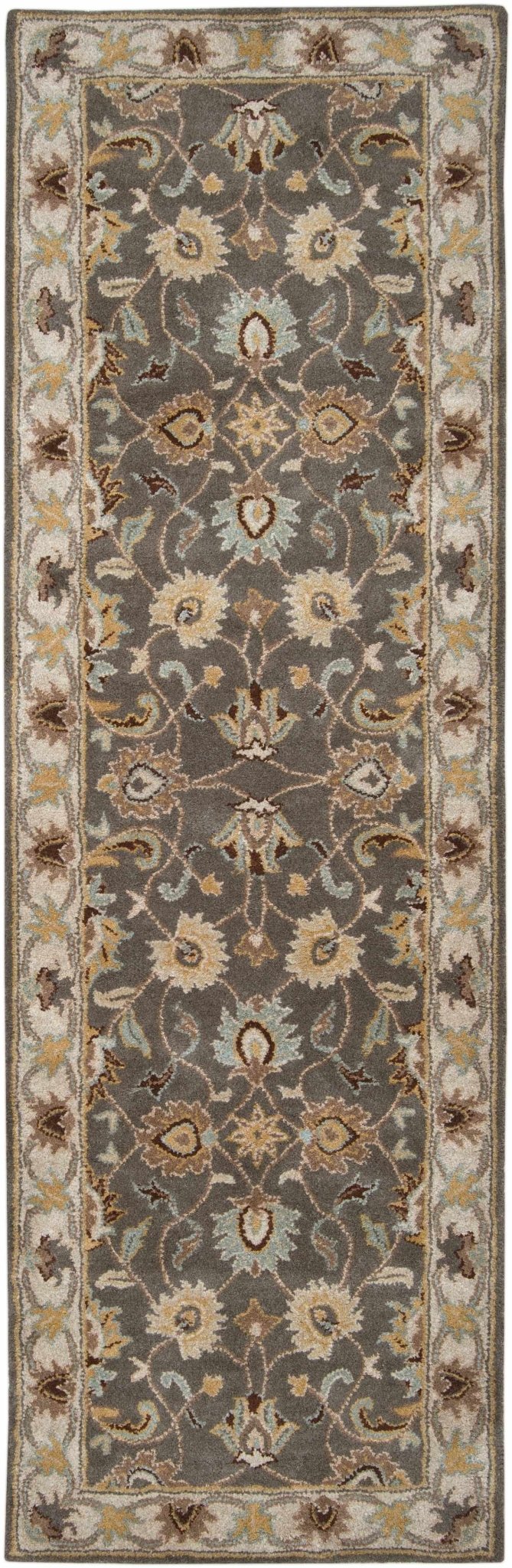 Cherryfield Hand Tufted Taupe Wool Rug - Quahog Bay Bedding