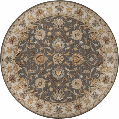 Cherryfield Hand Tufted Taupe Wool Rug - Quahog Bay Bedding