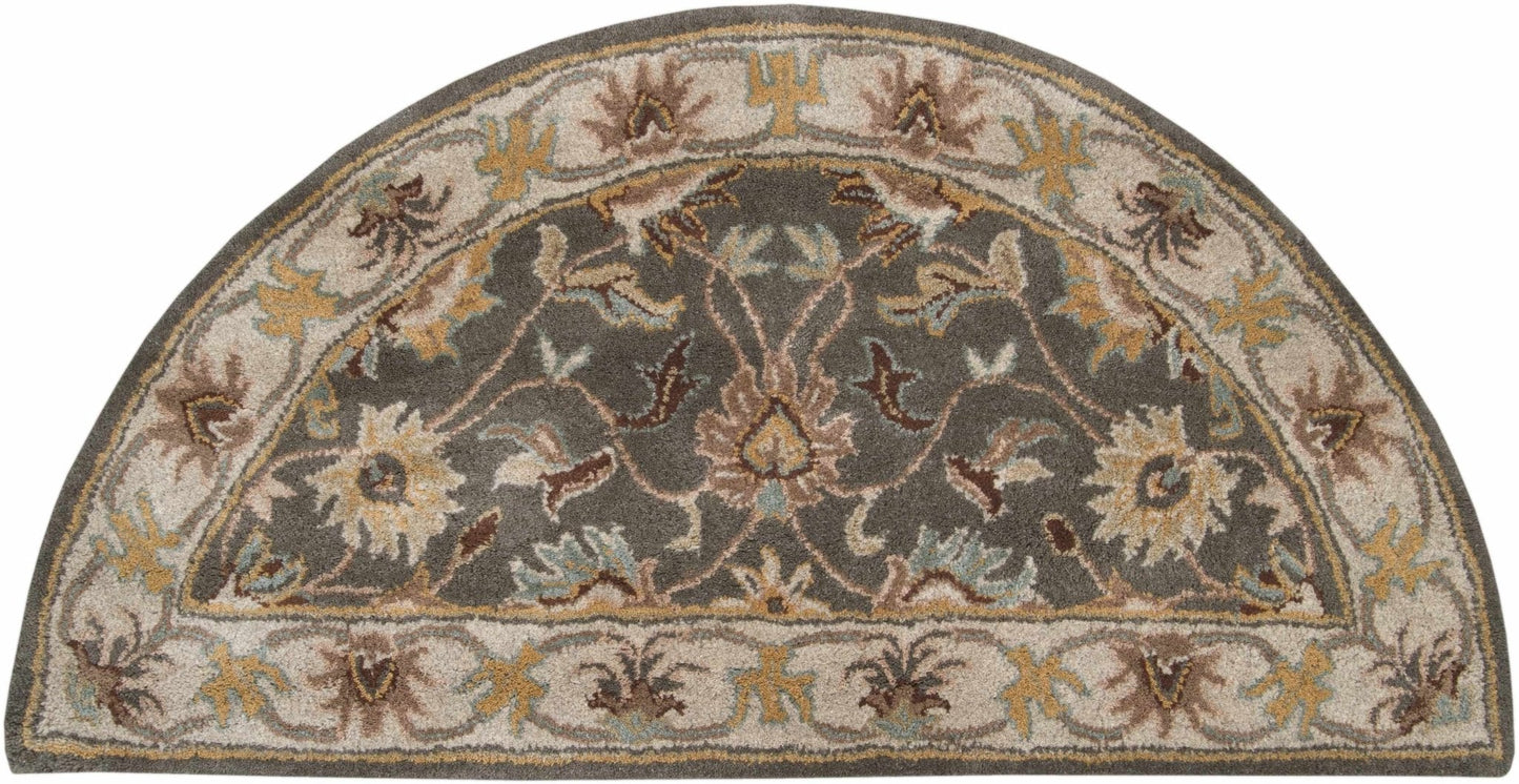 Cherryfield Hand Tufted Taupe Wool Rug - Quahog Bay Bedding