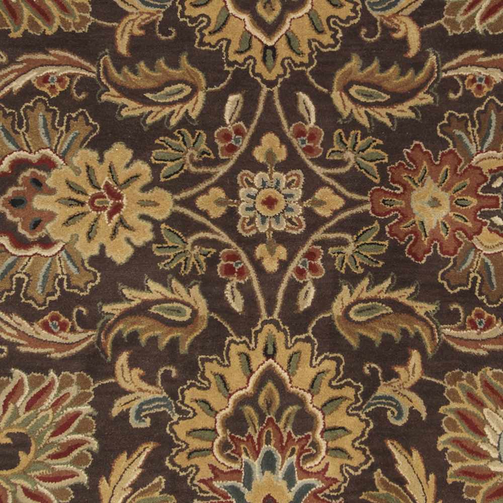 Chesterton 1028 Hand Tufted Brown Wool Rug - Quahog Bay Bedding