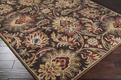 Chesterton 1028 Hand Tufted Brown Wool Rug - Quahog Bay Bedding
