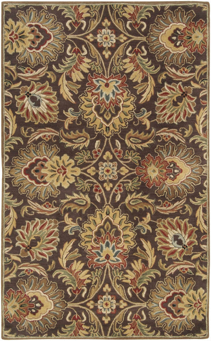 Chesterton 1028 Hand Tufted Brown Wool Rug - Quahog Bay Bedding