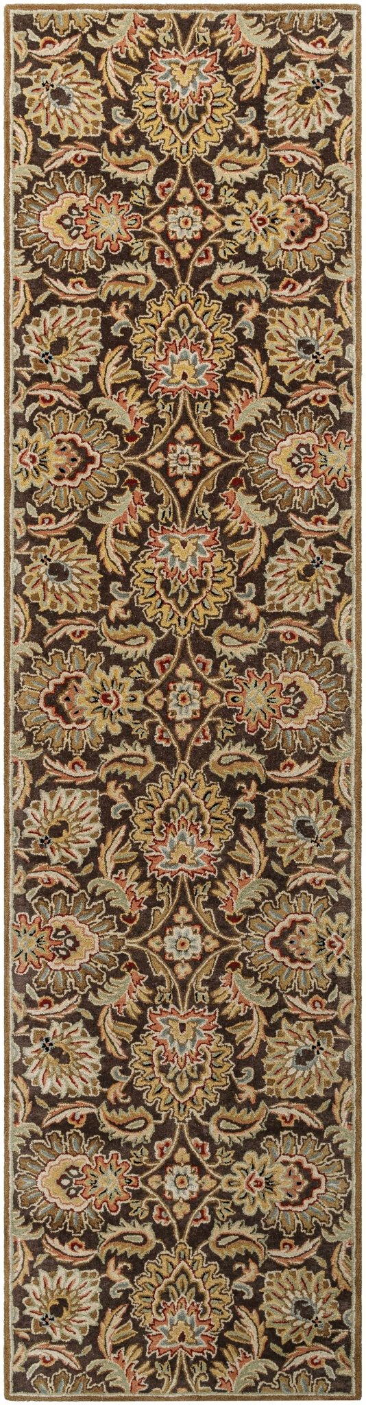 Chesterton 1028 Hand Tufted Brown Wool Rug - Quahog Bay Bedding