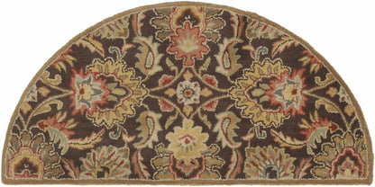 Chesterton 1028 Hand Tufted Brown Wool Rug - Quahog Bay Bedding