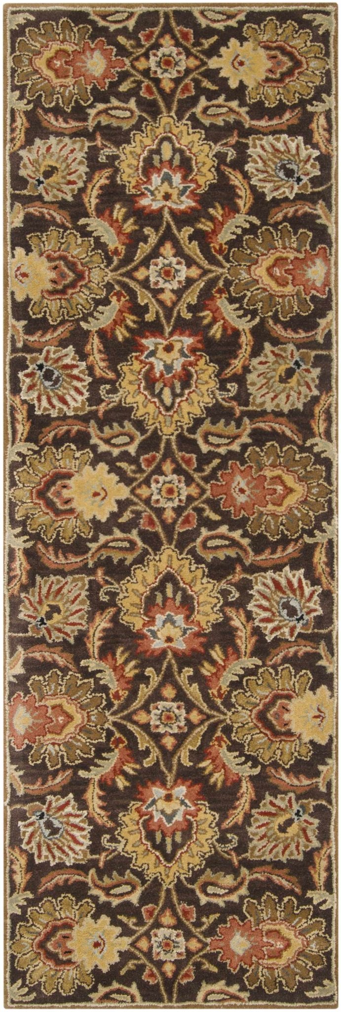 Chesterton 1028 Hand Tufted Brown Wool Rug - Quahog Bay Bedding