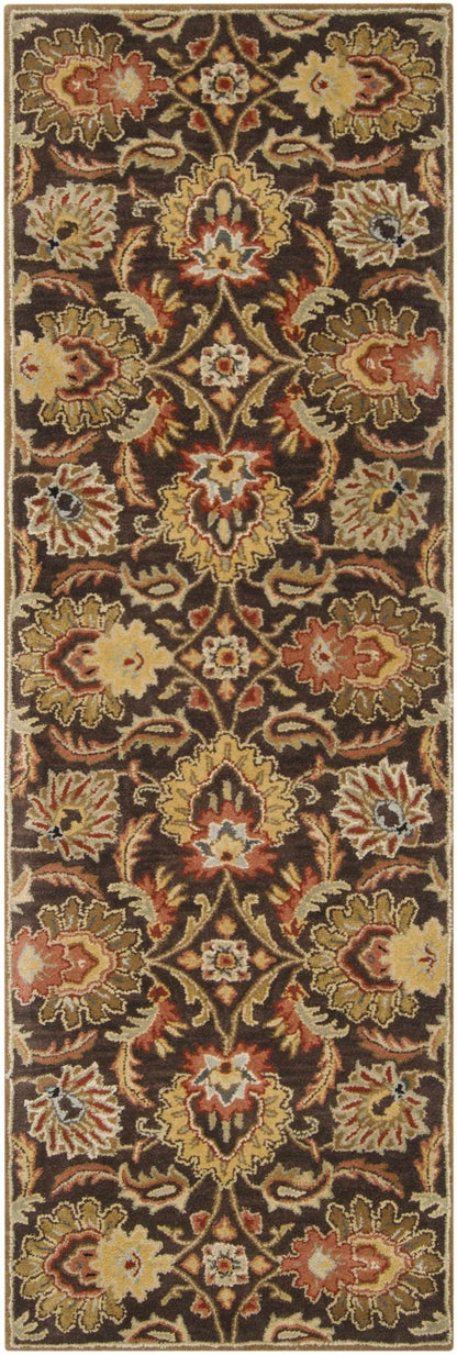 Chesterton 1028 Hand Tufted Brown Wool Rug - Quahog Bay Bedding
