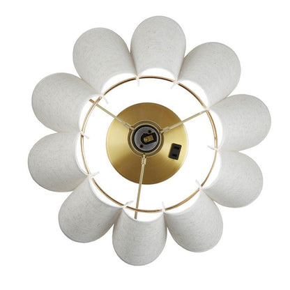 Chique Scalloped Coastal Accent Table Lamp | Coastal Lamps & Lighting - Quahog Bay Bedding