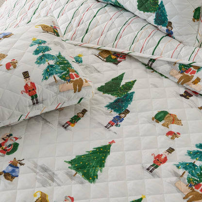 Christmas Quilt - Christmas Holiday Quilts - Quahog Bay Bedding