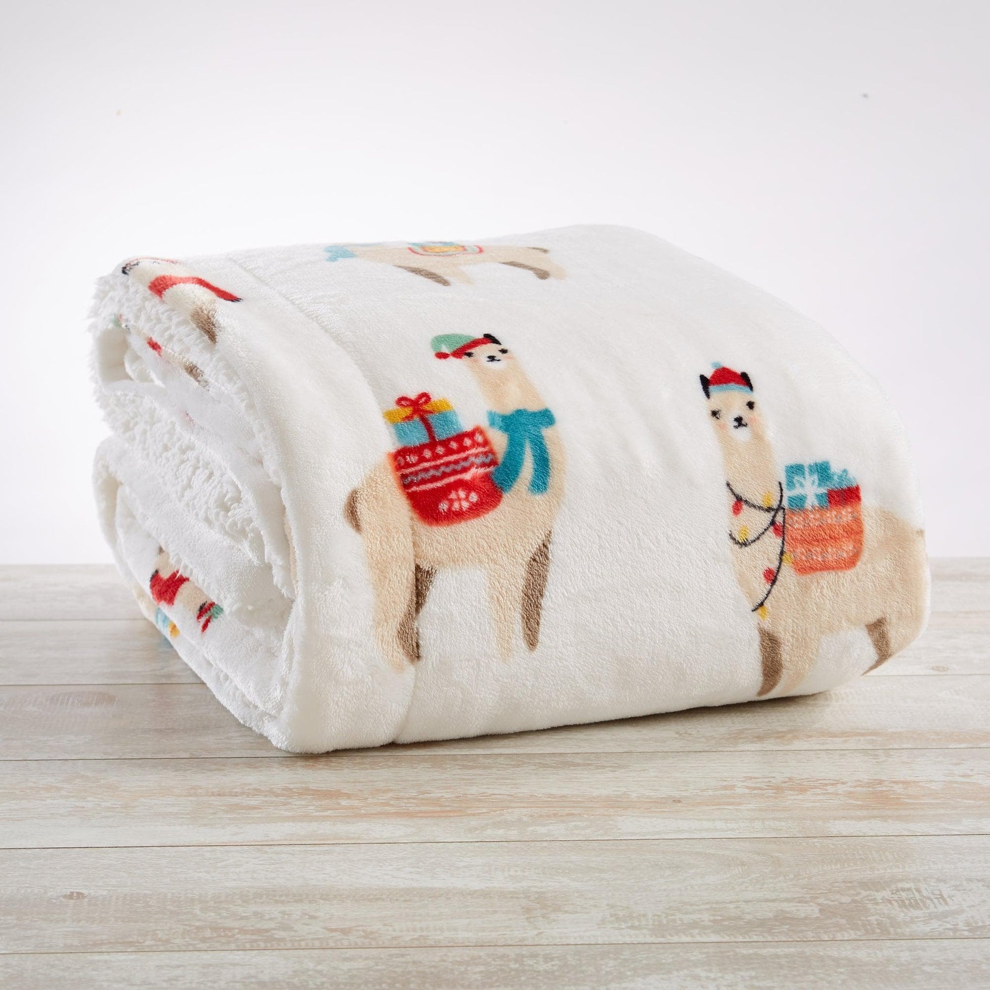 Christmas Sherpa Throw Blankets - Christmas Themed Quilts - Quahog Bay Bedding