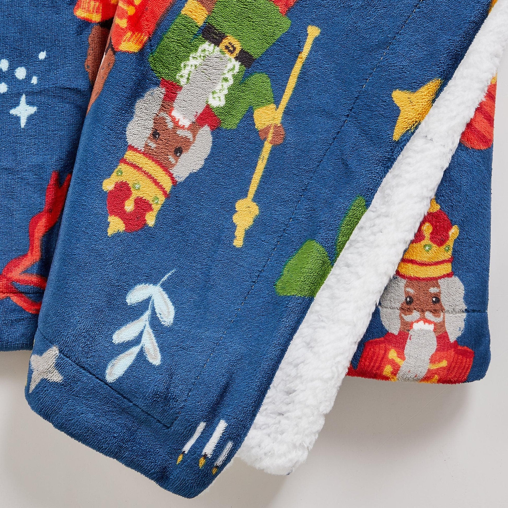 Christmas Sherpa Throw Blankets - Christmas Themed Quilts - Quahog Bay Bedding