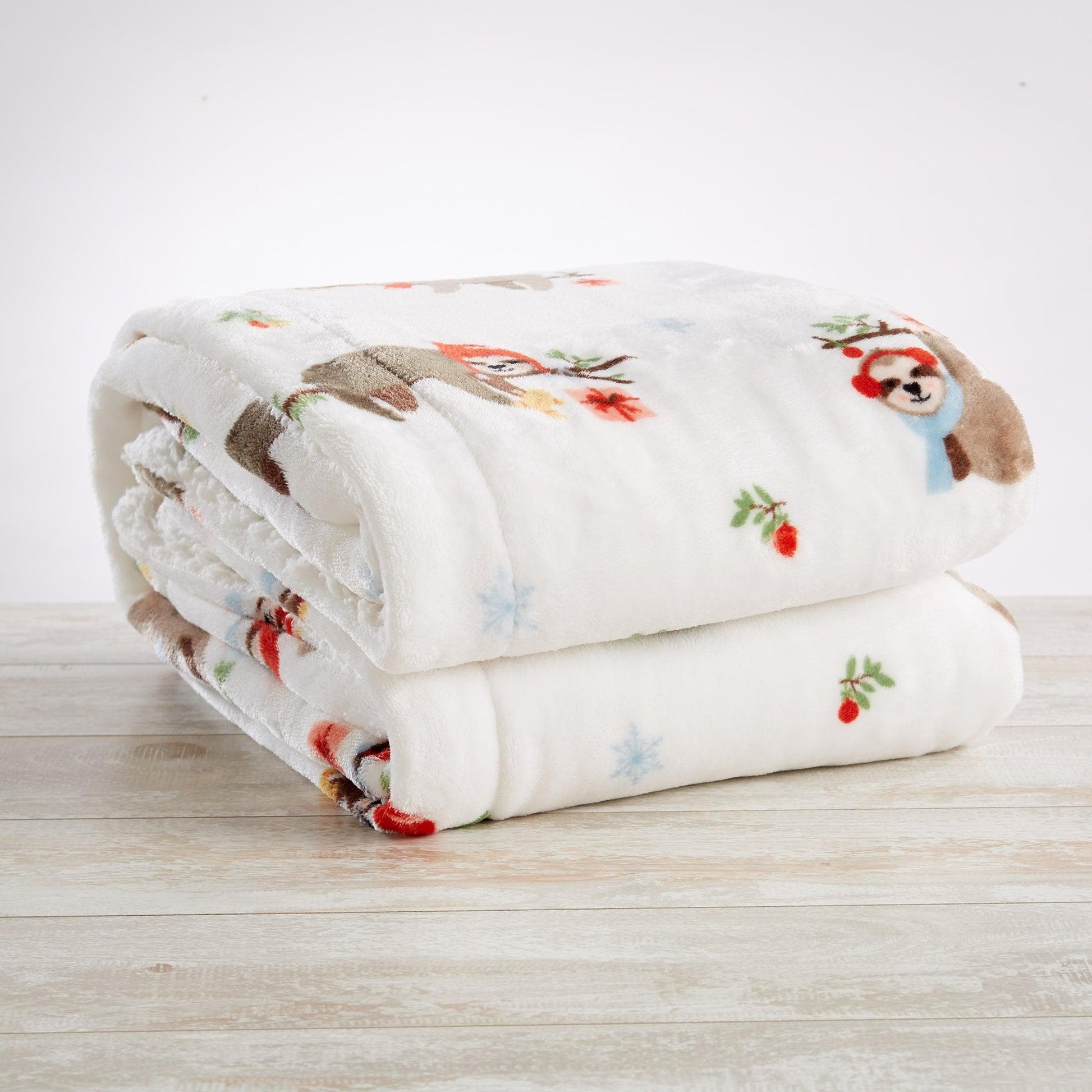 Christmas Sherpa Throw Blankets - Christmas Themed Quilts - Quahog Bay Bedding