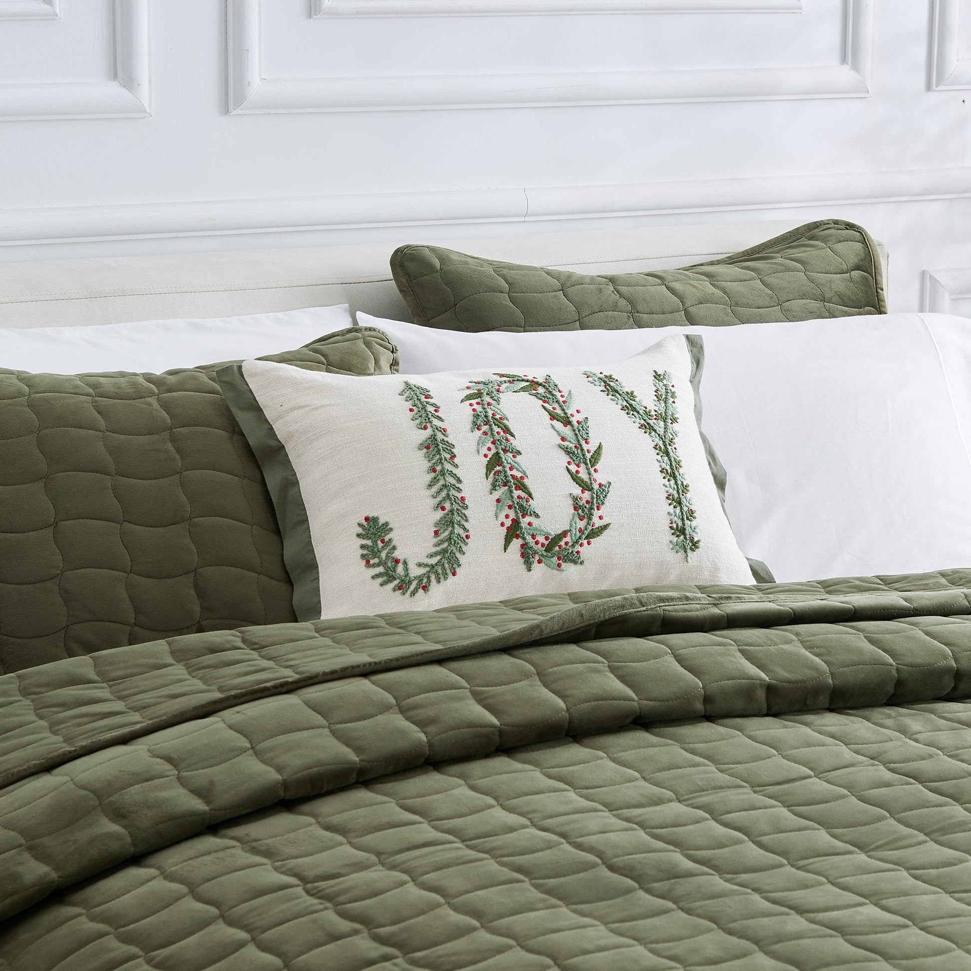 Christmas Throw Pillow - Jubilee Collection - Quahog Bay Bedding