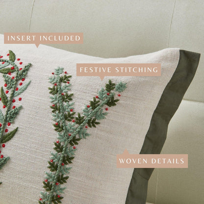 Christmas Throw Pillow - Jubilee Collection - Quahog Bay Bedding