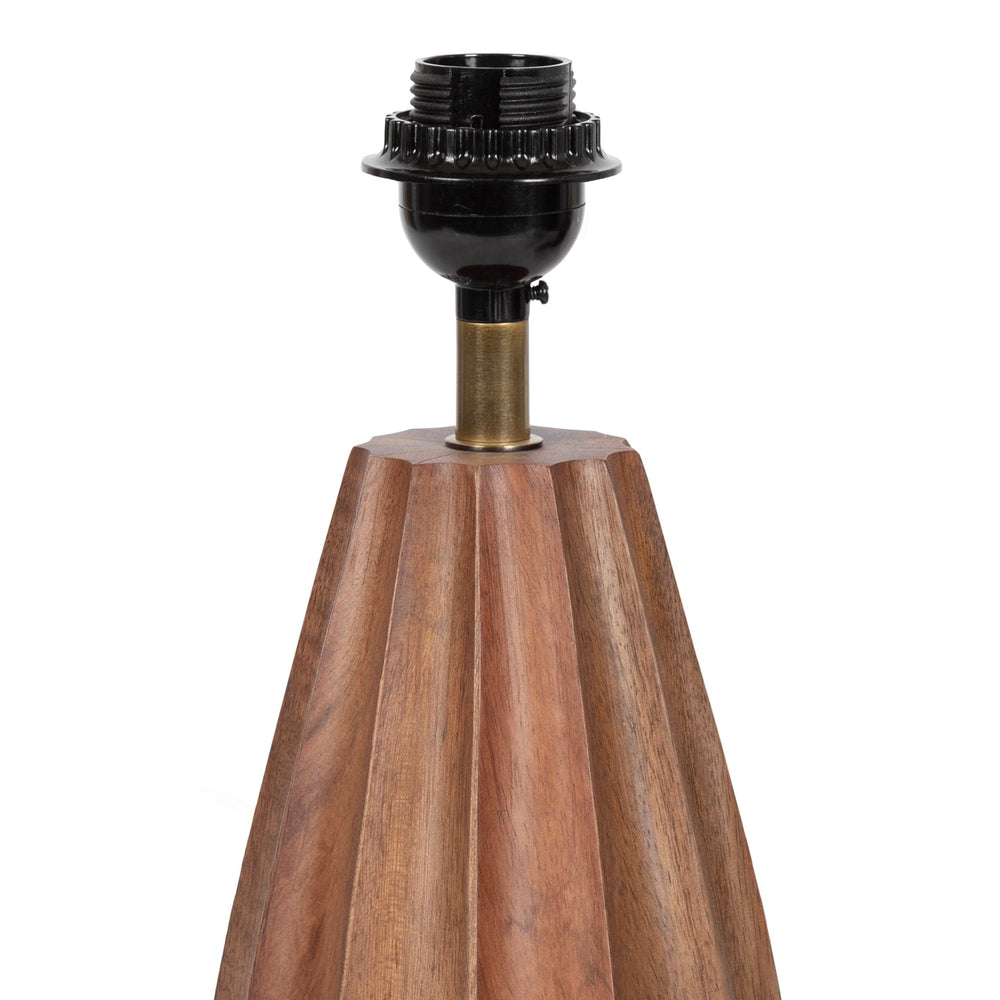 Ciji Scalloped Table Lamp | Coastal Lamps & Lighting - Quahog Bay Bedding
