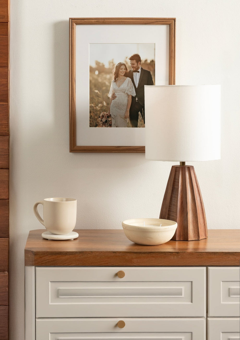 Ciji Scalloped Table Lamp | Coastal Lamps & Lighting - Quahog Bay Bedding