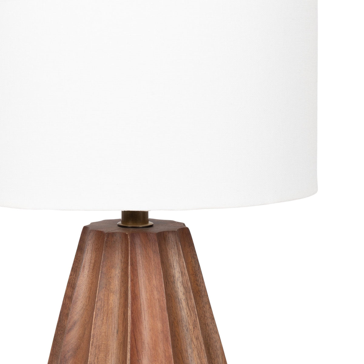 Ciji Scalloped Table Lamp | Coastal Lamps & Lighting - Quahog Bay Bedding