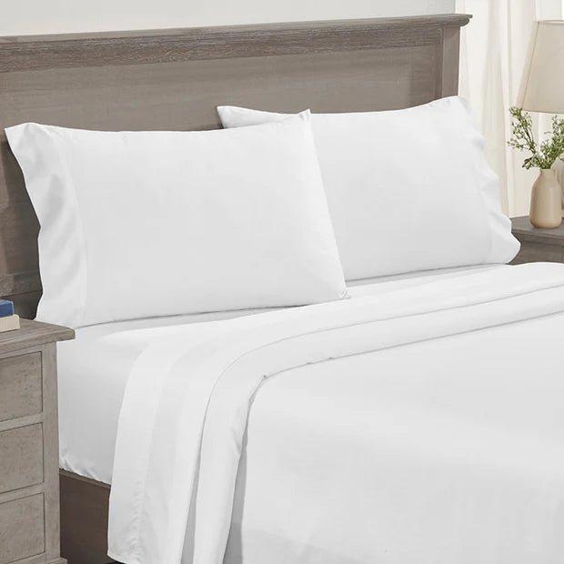 CinchFit American Made 600TC 100% Cotton Sheet Sets — Deep Pocket, Home & Adjustable Bed Sizes - Quahog Bay Bedding