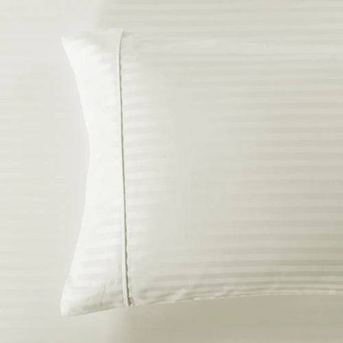 CinchFit American Made Luxury 600TC Thick Quality 100% Cotton Stripe Queen And King Pillowcase Set - Quahog Bay Bedding
