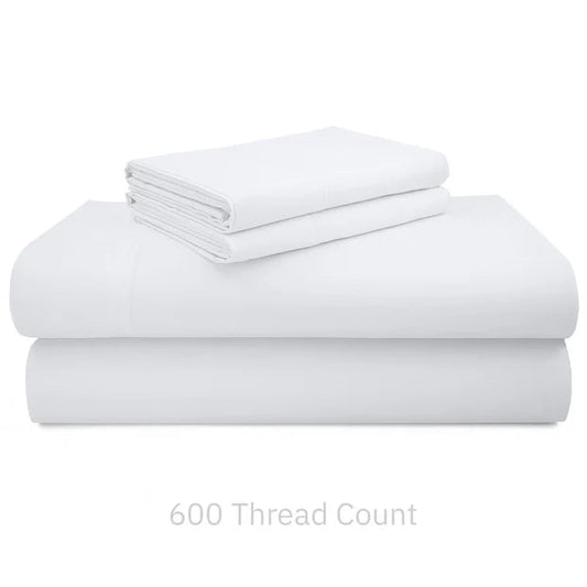 CinchFit American Made Shallow Pocket Sheets 600TC 100% Cotton Boat Sheets, RV Sheets, Dorm Sheets - Quahog Bay Bedding