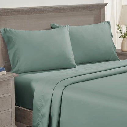 CinchFit American Made 600TC 100% Cotton Sheet Sets — Queen Deep Pocket Sheets - Quahog Bay Bedding