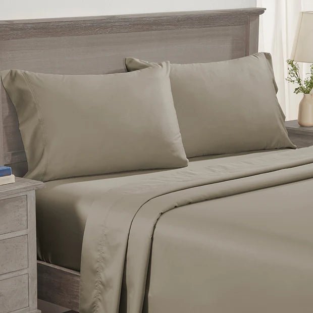 CinchFit American Made 600TC 100% Cotton Sheet Sets — Queen Deep Pocket Sheets - Quahog Bay Bedding