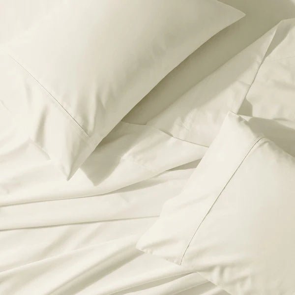 CinchFit Split Top King Sheets - No Tear 650TC Cotton Blend American Made Sheets - Quahog Bay Bedding