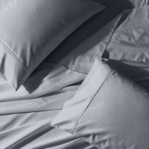 CinchFit Split Top King Sheets - No Tear 650TC Cotton Blend American Made Sheets - Quahog Bay Bedding
