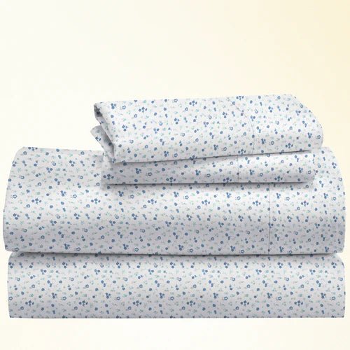 CinchFit American Made Twin 9 Inch Depth Sheet Sets - 400TC Cotton Prints - Quahog Bay Bedding