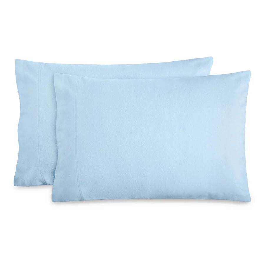CinchFit Flannel Pillowcases Sets - Matches Our CinchFit Flannel Sheet Sets - Quahog Bay Bedding
