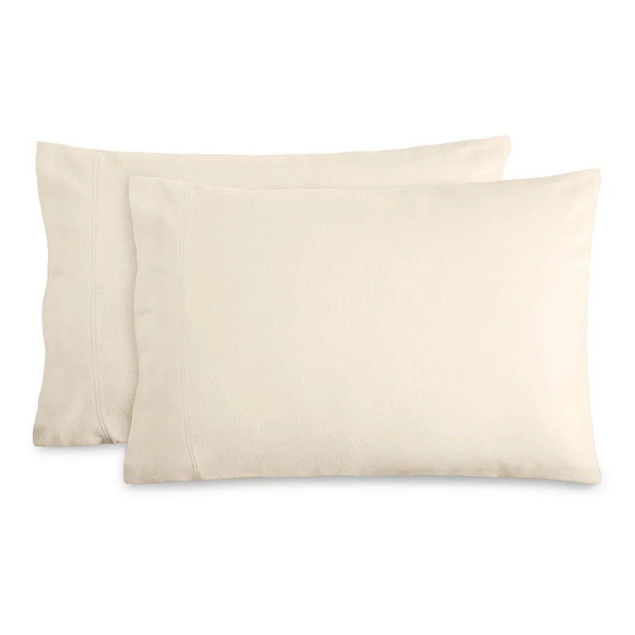CinchFit Flannel Pillowcases Sets - Matches Our CinchFit Flannel Sheet Sets - Quahog Bay Bedding